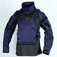 Синяя одиночная рубашка