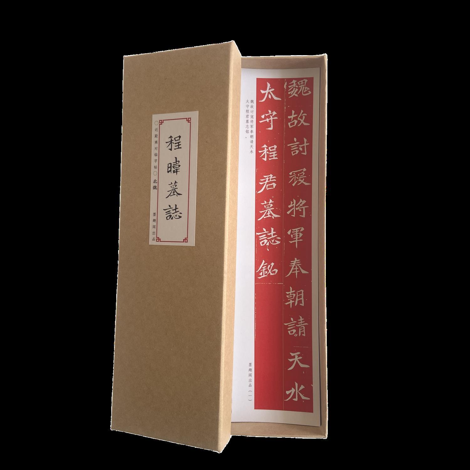 朱拓程暐墓志近距离临摹字帖8083