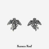 Nuef 祝祷好运小天使耳钉925银耳饰 系列 Alle Sirene