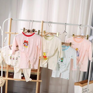 2026夏季新款儿童天丝莫代尔七分袖睡衣套装薄款家居服女童空调服