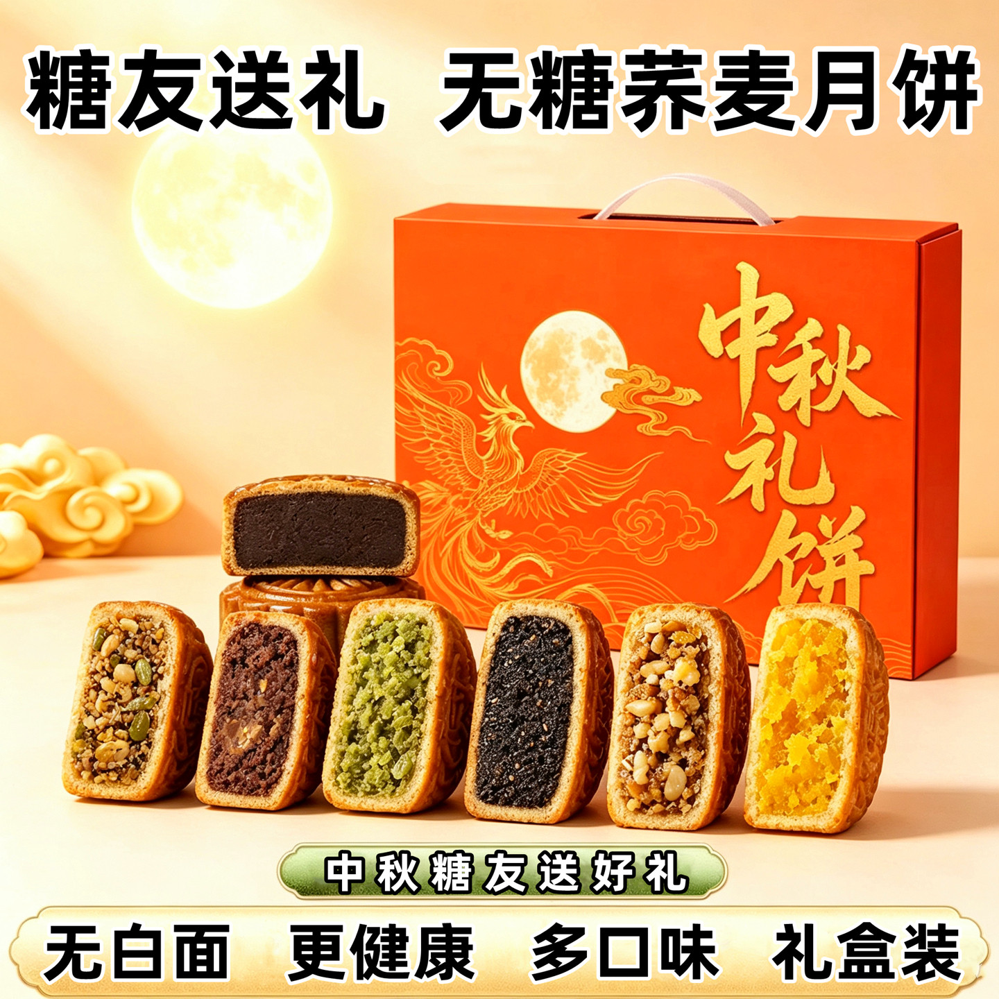 糖尿病人专用无糖月饼