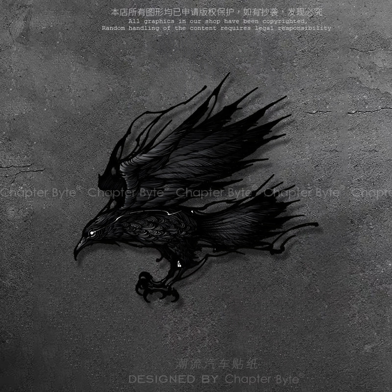 不留痕不留胶不掉色防水防晒车贴