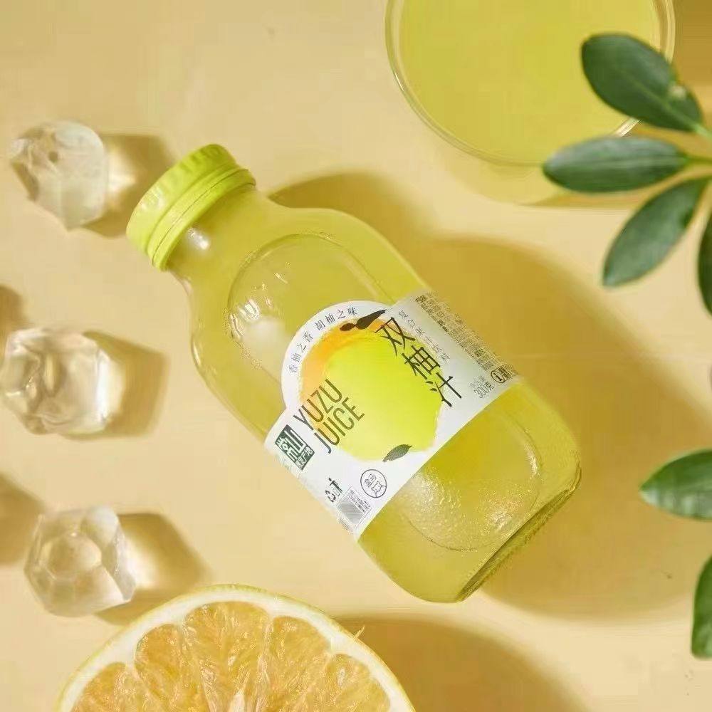 柚香谷双柚汁瓶装常山柚饮料胡柚汁稻香谷yuzu柚子汁300ml*20瓶
