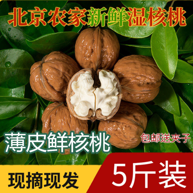 2023北京鲜核桃新鲜手剥薄皮核桃湿核桃去青皮孕妇加冰袋泡沫冷藏高性价比高么？