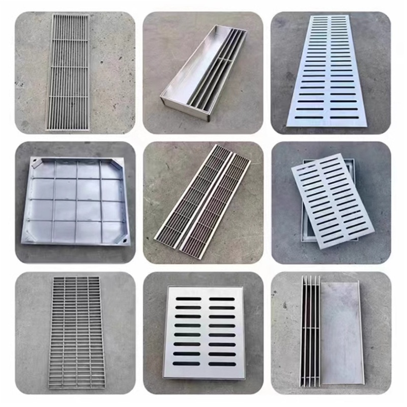 来图定制各种地沟盖板 排水沟盖板 格栅板 井盖 线性排水沟