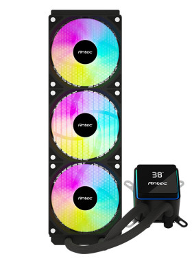 安钛克AD360水冷一体式散热器PWM双平台LGA1700电脑CPU散热器AM5