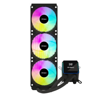 安钛克AD360水冷一体式 散热器PWM双平台LGA1700电脑CPU散热器AM5