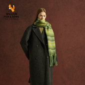 秋冬季 限时清仓 重磅850G长绒羊毛双面呢大衣男轻奢牛角扣外套