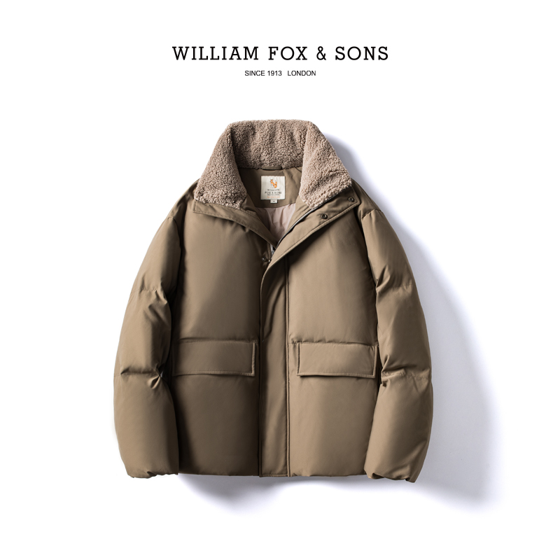 威廉福克斯防水防油羽绒服棉衣