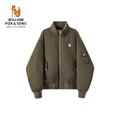 威廉福克斯冬季 限时清仓 宽松休闲保暖加厚羽绒服夹克外套男款
