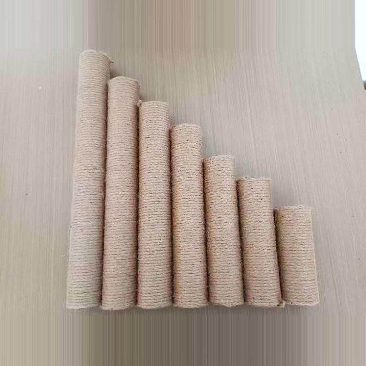 猫爬架剑麻猫抓柱专用黄麻绳纸柱配件替换不含M8螺丝可定制放猫笼图片
