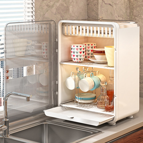 兰玫坊家用免安装台面收纳柜