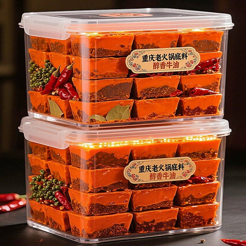 重庆老火锅底料独立小包装一人份正麻辣宗牛油调料商用旗舰店