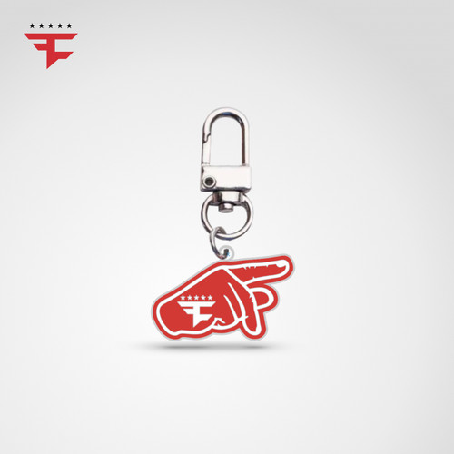 FaZe Up泡沫手指金属钥匙扣独家官方正品战队周边挂件昂恩电竞