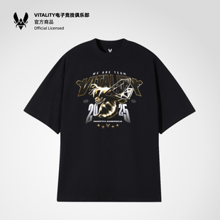 Vitality奥斯汀Major美潮印花纯棉周边纪念T恤ZYWOO同款 昂恩电竞