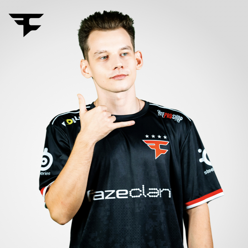 FaZeClan独家正品选手队服T恤