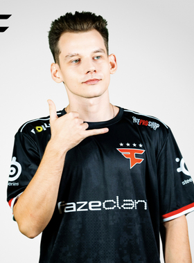 FaZe Clan官方独家正品选手队服T恤2025大表哥同款CS2昂恩电竞