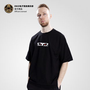 ENCE 海妖之眼 官方正品纯棉重磅潮流电竞T恤宽松大码