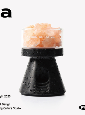 FGUN大理石香薰灯塔无火香薰扩香石摆件小众高级香薰礼盒室内家用