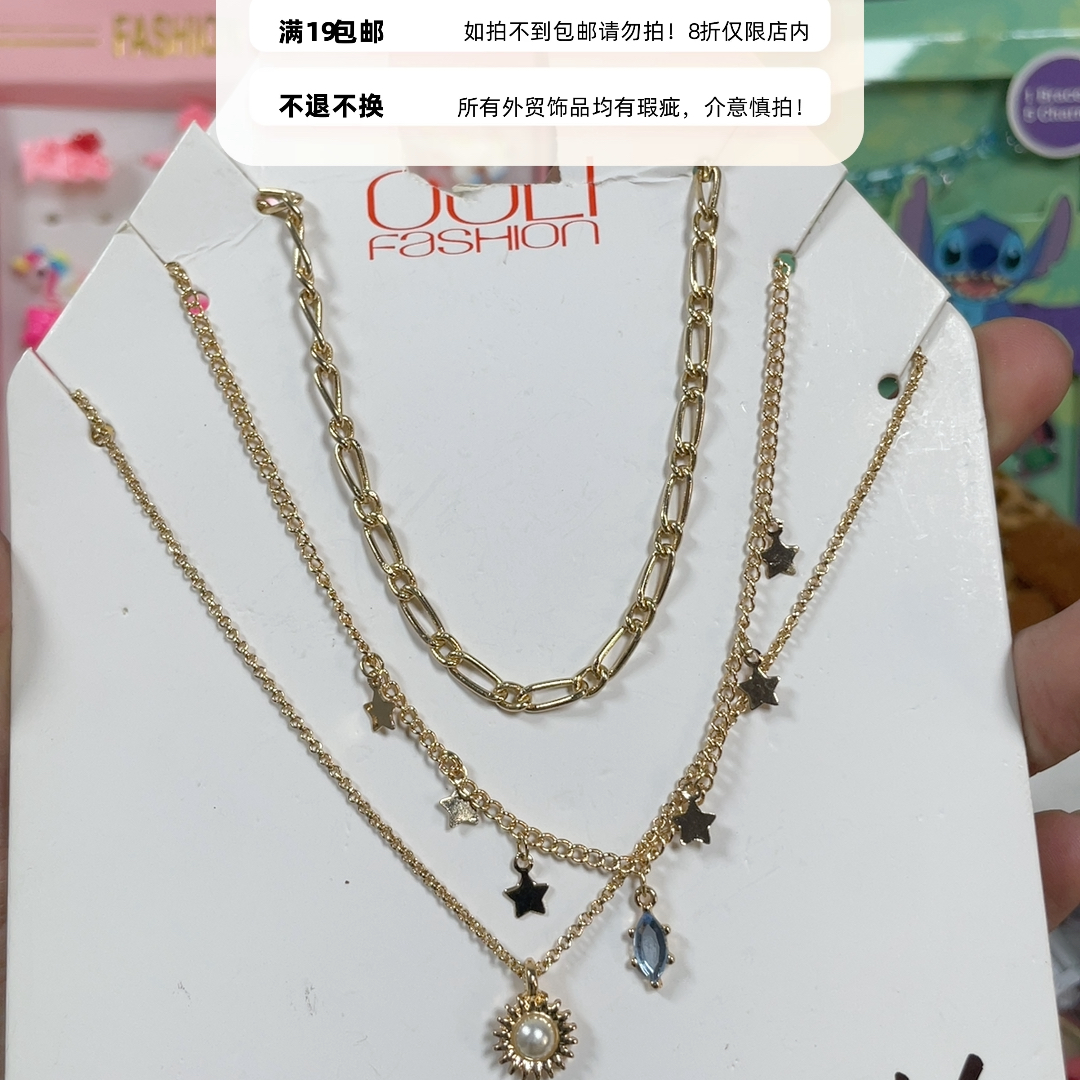 外贸项链锁骨链19包邮16