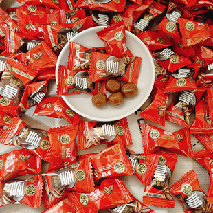 徐福记炭烧咖啡味硬糖糖果年货喜糖零食小吃食品婚庆零食糖果零食