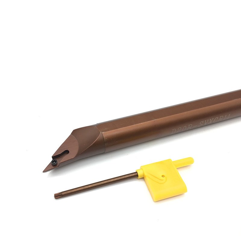 96度弹簧钢内孔刀杆 弹簧钢车刀杆D10K/D12M/D16Q/D20R-SVXCR11