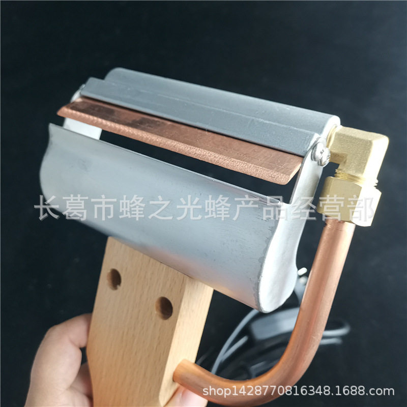 出口型速卖通蜂具欧款美澳插头木把电热割蜜刀刮板电动削脾刀