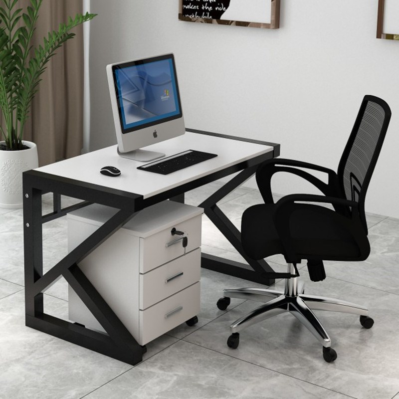 简约现代台式电脑桌家用写字台学习书桌简易单人办公桌办公家具