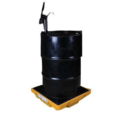 SYSBEL单桶型聚乙烯盛漏平台SPP401 防泄漏托盘 PE贮存盘