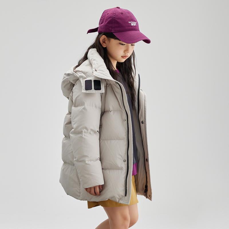 鹅小宝鹅绒儿童羽绒服