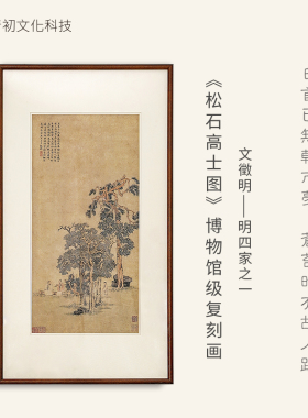 客厅装饰画书房茶室墙壁装饰古典国画定制新中式背景墙挂画壁画