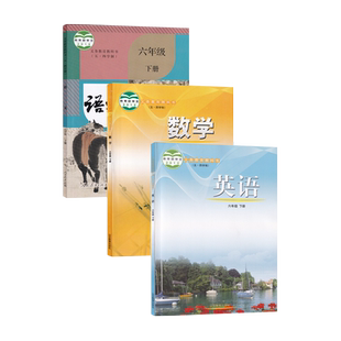 【新华书店正版】五四制初中6六年级下册数学英语鲁教版语文人教版课本人民教育出版社六年级语文数学英语山东教育出版社54制教材