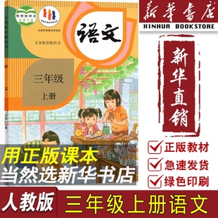 部编版 2024使用小学3三年级上册语文人教版 社 新华书店正版 课本教材教科书三年级语文书上册上学期语文课本3上语文人民教育出版