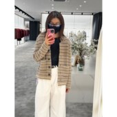 重磅针织双面短款 BC高奢老钱风羊绒外套 特A级100%山羊绒 大衣