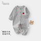 婴儿衣服春秋季 宝宝连体衣圣诞风新生婴幼儿哈衣初生宝宝纯棉爬服
