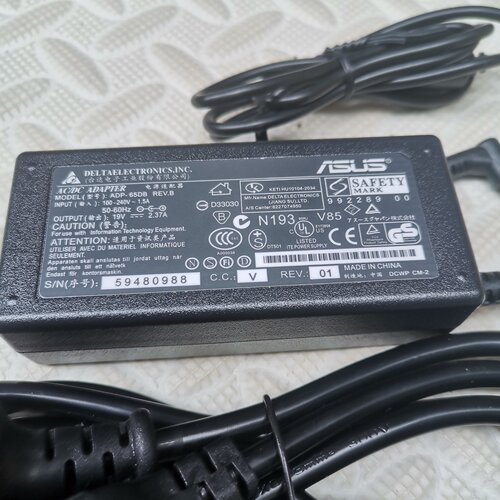 华硕ADP-45BW B AD883J20笔记本电脑电源适配器19V 2.37A充电器