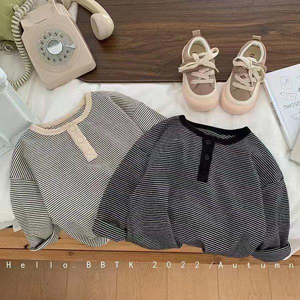 儿童卫衣打底衫春秋冬季新款长袖T恤男女童韩版长袖条纹打底衫,童装/婴儿装/亲子装,卫衣/绒衫,淘宝优惠券,粉丝福利购,淘宝优惠卷