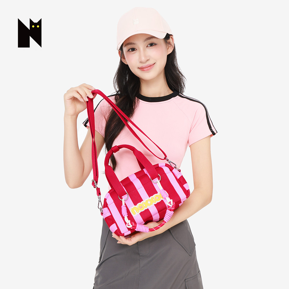NOXXON红色通勤轻便单肩腋下包高级感轻奢斜挎包女手提包小拎包