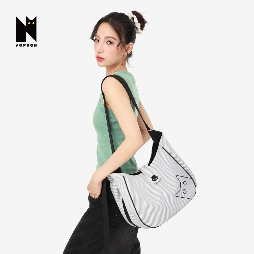 NOXXON偌闪高级感轻奢斜挎包小众包包通勤手提休闲单肩包女大容量