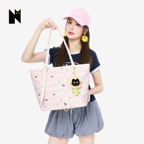 NOXXON上班通勤高级感手提包轻奢小众轻便托特包女大容量2026新款