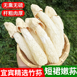 【赵露思推荐竹荪】四川宜宾长宁特产短裙竹荪干货蜀南竹海竹荪