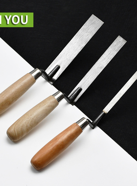 细条小铲子皿刀抹灰刀泥瓦工具1cm2cm3cm铺瓷砖灰匙锰钢修补水泥