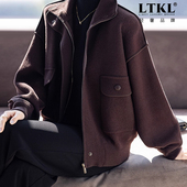 妈妈秋装 外套2025秋季 新款 时尚 宽松洋气气质秋季 上衣中老年人女士