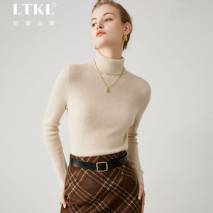 ltkl羊绒衫女短款紧身