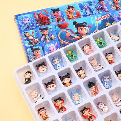 哪吒40入盲盒洞洞乐抽奖玩具六一儿童礼物卡通戳戳乐潮玩公仔摆件