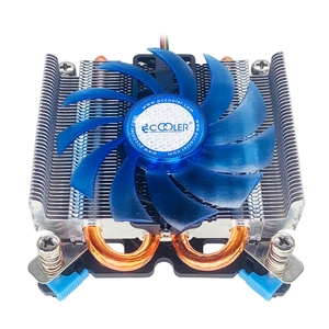 京云玖月超频三刀锋S85一体机HTPC超薄1UCPU散热器CPU风扇4线温控