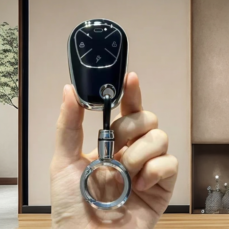 适用2025新款小刀DK10/DN7泡芙电瓶车钥匙包小刀抹茶电动车遥控套