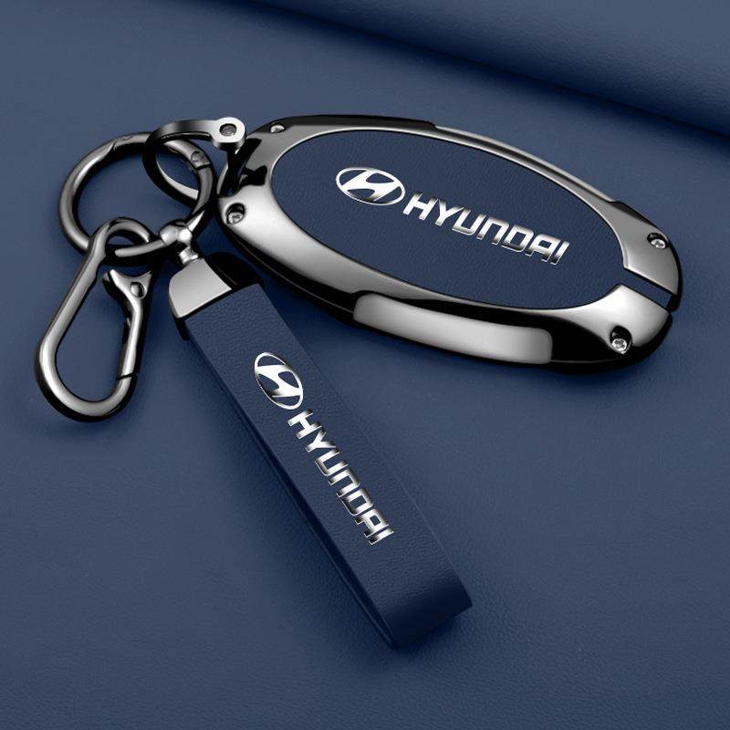 适用2025款北京现代索纳塔钥匙套十一代索纳塔胜达伊兰特金属包扣