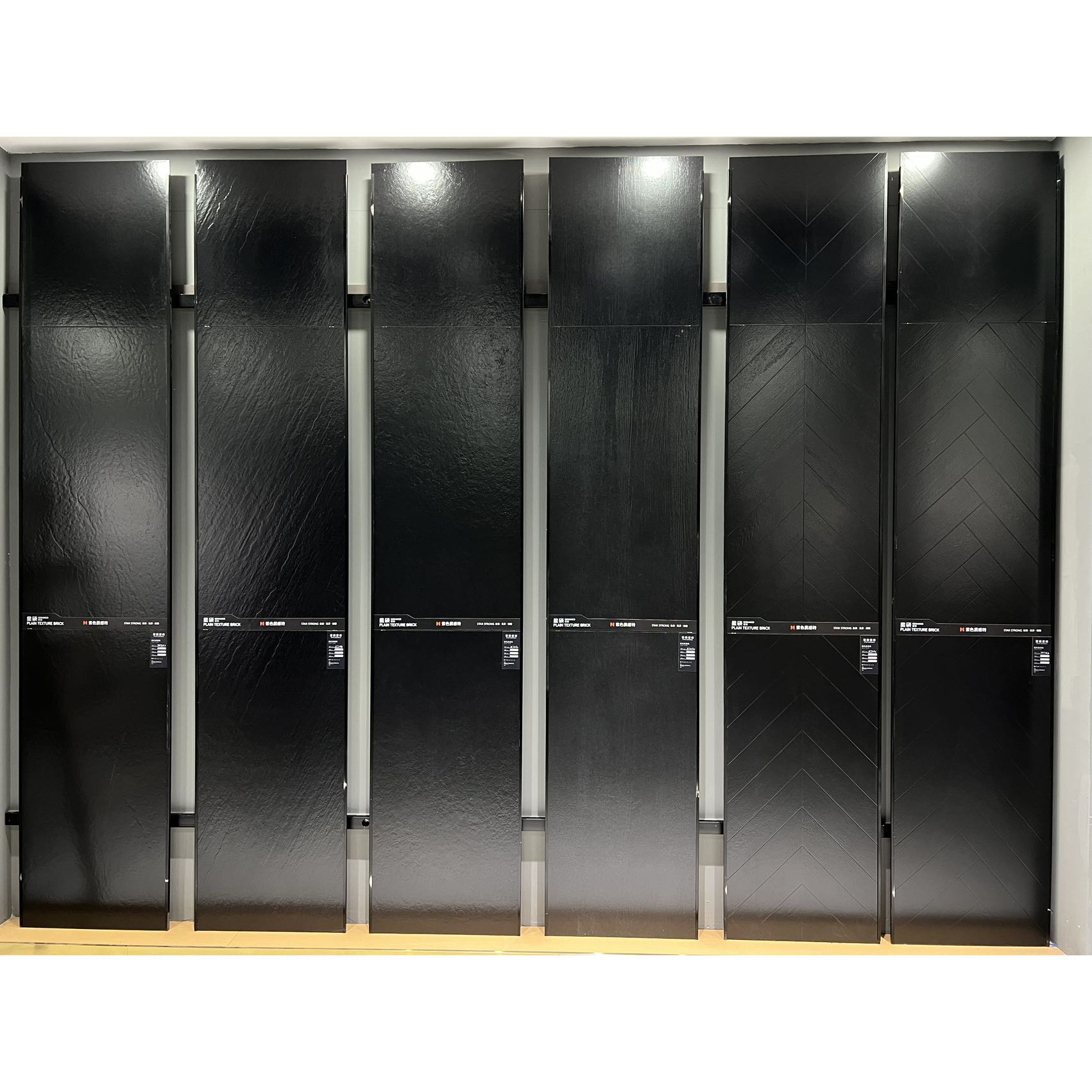 纯黑瓷砖通体精雕600X1200木纹砖模具凹凸感复古客厅房间卧室地砖