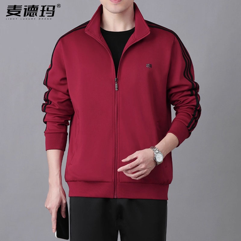 中老年休闲运动套装男宽松休闲服